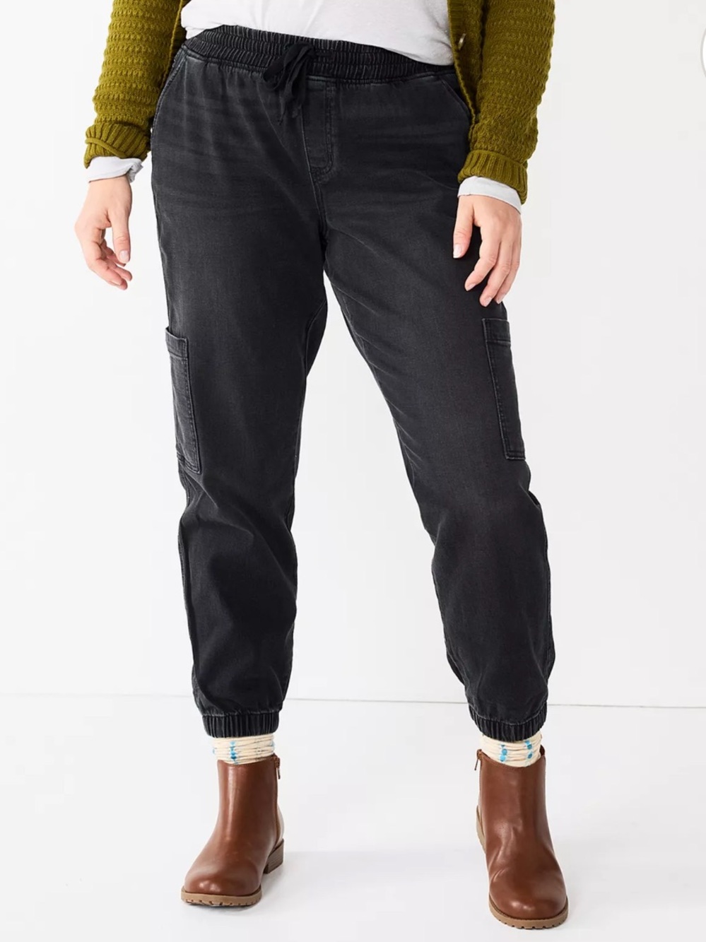 Sonoma Women's Black Jogger